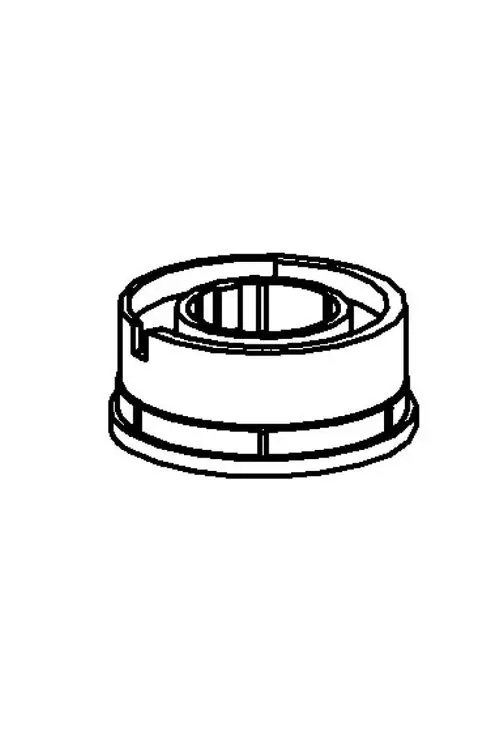 Durchflussbegrenzer von HANSA, zylindrische Form mit definiertem Innenraum, zur Regelung des Wasserflusses, geeignet für Sanitäranlagen.